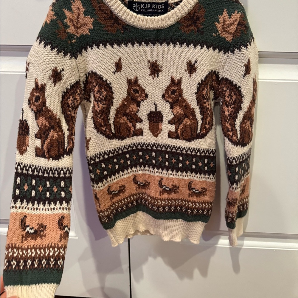 Kids Kiel James Patrick Squirrel Sweater